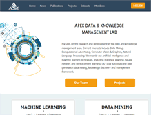 Tablet Screenshot of apexlab.org